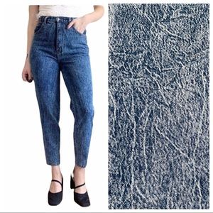 Vintage Stefano High Rise Acid Washed Jeans